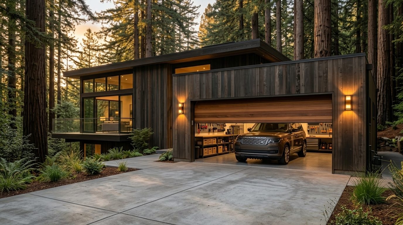 Mirza Garage Door Repair Garage Door Gliding Open Revealing Warm Illuminated Interior